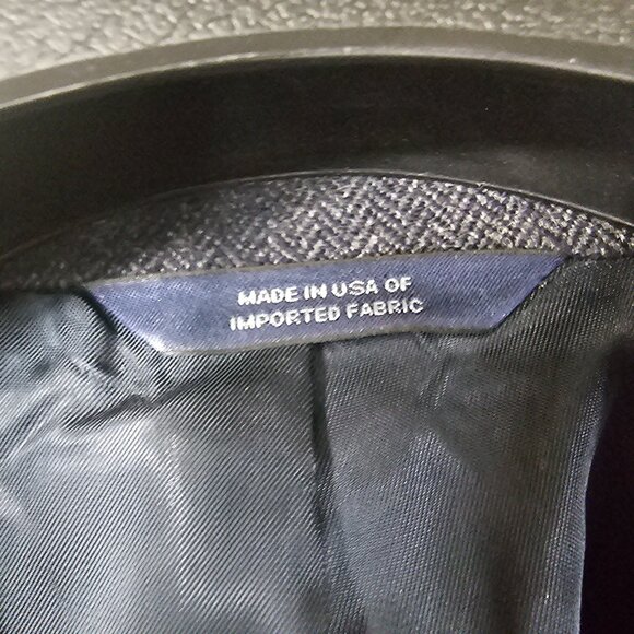 Brooks Brothers Lambswool/Alpaca Herringbone Blazer 42R Gray Quiet Luxury USA - Picture 11 of 15